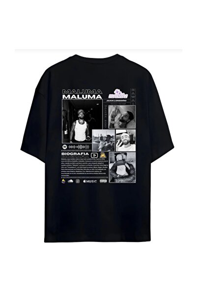 SVART WEAR Μπλουζάκι Maluma Unisex Oversize 100% Βαμβακερό