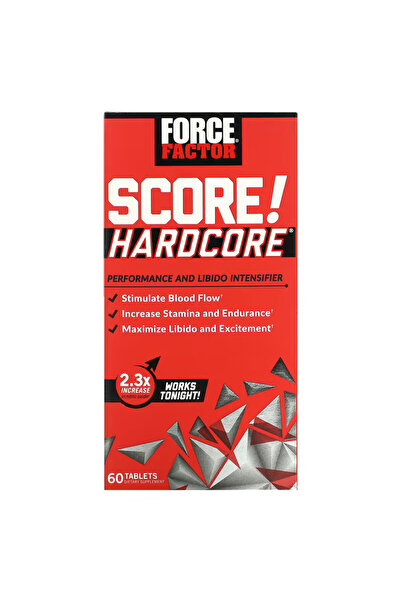 force factor SCORE Citrulline Agmatine Sulfate Maca Horny Goat Longjack Tongk...
