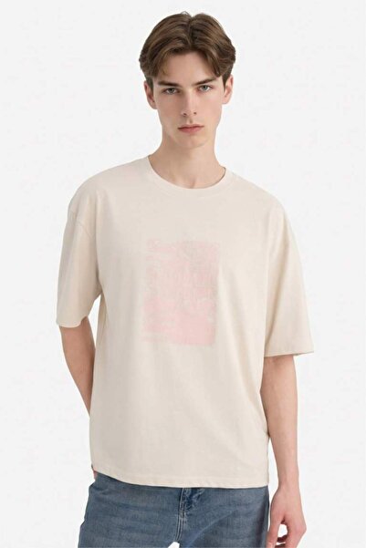 LC Waikiki 100% Cotton Boxy Fit T-Shirt