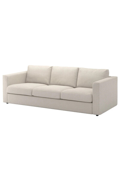 IKEA Bej Ferah Kanepe - 3'lü kanepe