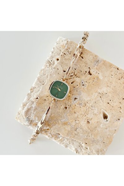 Vesce Atelier Sensia Gold Saat Yeşil