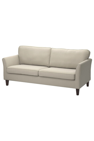 IKEA Bej Lüks Kanepe - 3'lü kanepe