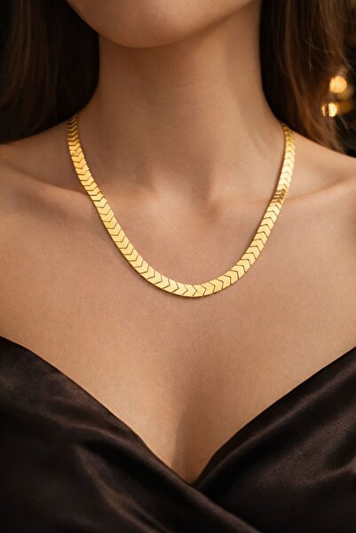 Accessories قلادة هيي بريميوم ميلانو الذهبية