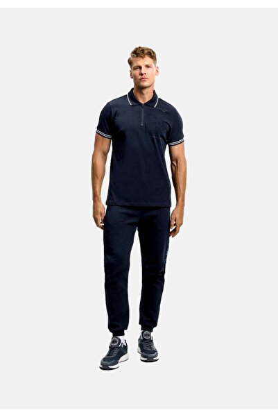 Camp David Poloshirt Game.Set.Match Kurzarmshirt mit Polokragen