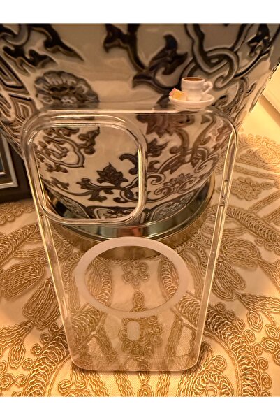 lotusbybuket iPhone 15Promax Non-Yellowing Hard Transparent Magsafe Case with...