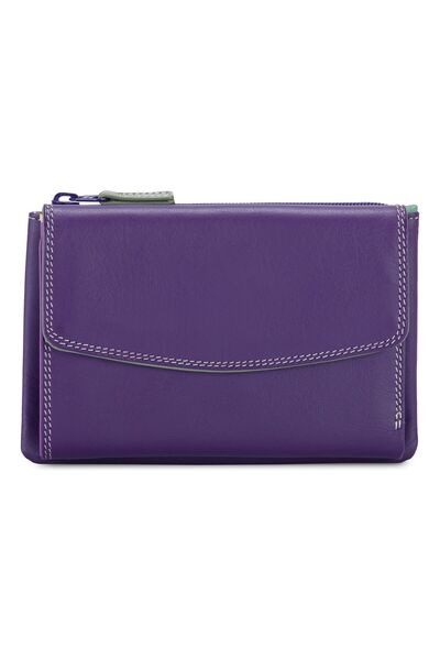 Mywalit Geldbörse RFID Schutz Leder 14 cm