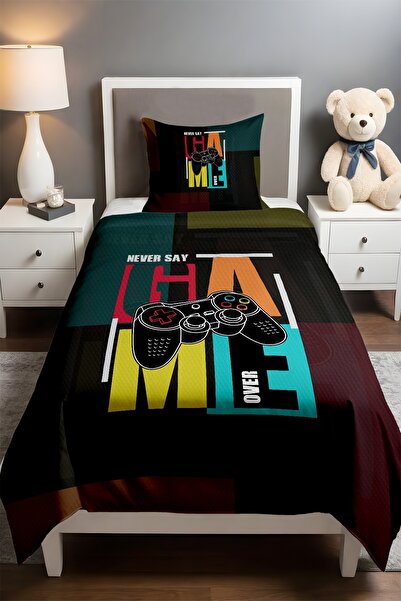 EVPANYA Game Continue Patterned Single Baby Child Pique Set