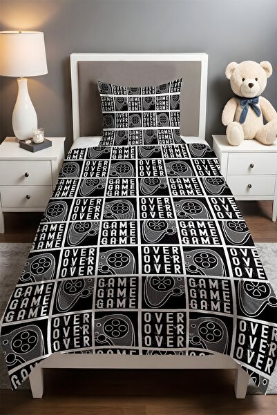 EVPANYA End of Game Patterned Single Baby Child Pique Set