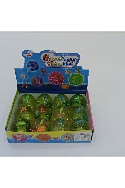 Rally كرة جليتر مضيئة شفافة .. 12 حبة ..