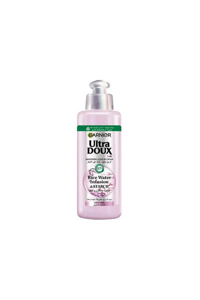 Garnier Ultra Doux Smoothing Leave-in Cream with Rice Water and Starch Extrac...