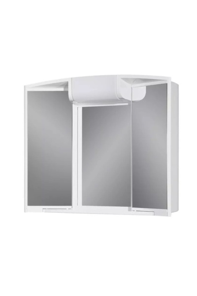 Escalate Dulap din plastic cu uși glisante și lampă integrată