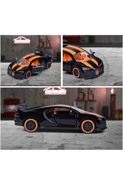 Majorette Racing Cars Bugatti Chiron Pur Sport Model Araba - 1 64 Metal Oyuncak