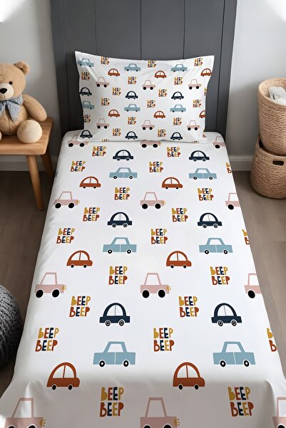 EVPANYA Small Driving Pattern Bedspread and Pillowcase