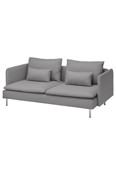 IKEA Gri Şık Kanepe - 3'lü kanepe