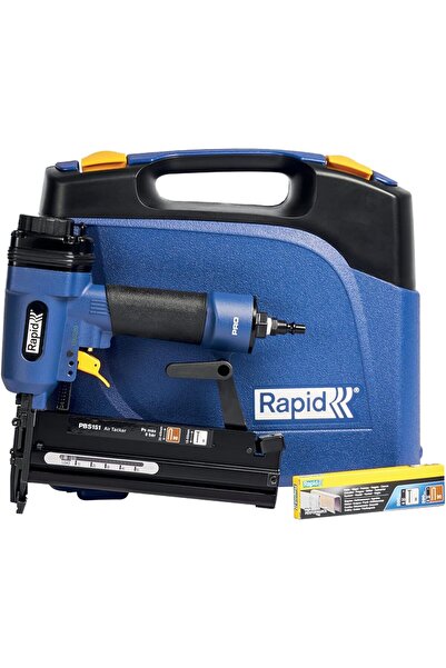 Rapid دباسة ومسدس مسامير هوائي PBS151، يتضمن 200 دبوس ومسامير صغيرة
