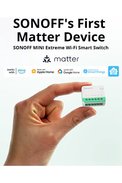 Sonoff MINI Extreme Wi-Fi Smart Relay (with Matter function) | MINIR4M