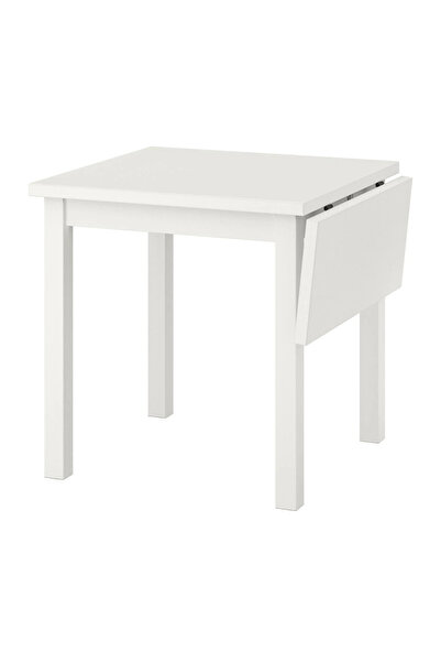 IKEA Beyaz Şık Yemek Masası - katlanır mutfak masası