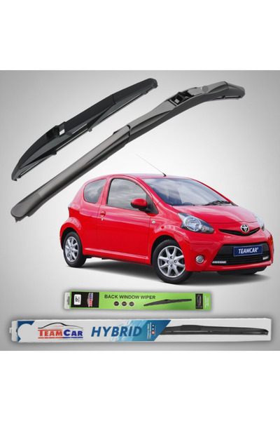 TEAMCAR ®   Lamele ștergătoare hibride Toyota Aygo Facelift II 3 uși (2012–20...