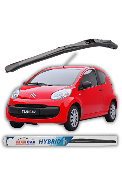 TEAMCAR ®   Lamelă ștergător hibridă Citroen C1 3 uși (2005–2009) |   Față
