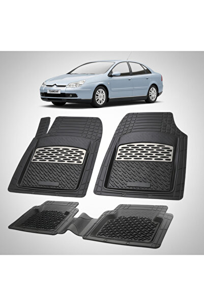 TEAMCAR Σιτροέν C5 Γενιά Ι Συμβατά Πατάκια Δαπέδου 2001-2008 |   Ασήμι