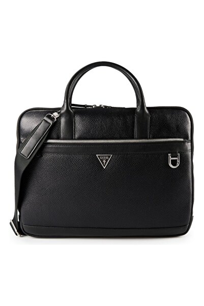 Guess Monaco Aktentasche Leder 38 cm Laptopfach