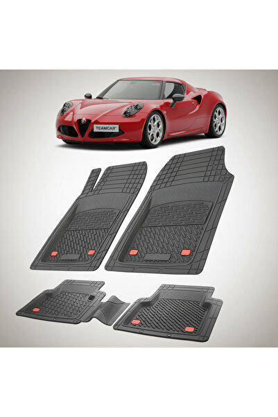TEAMCAR Alfa Romeo 4C Coupe 1ης Γενιάς Συμβατά Πατάκια Δαπέδου 2013-2020 |   ...
