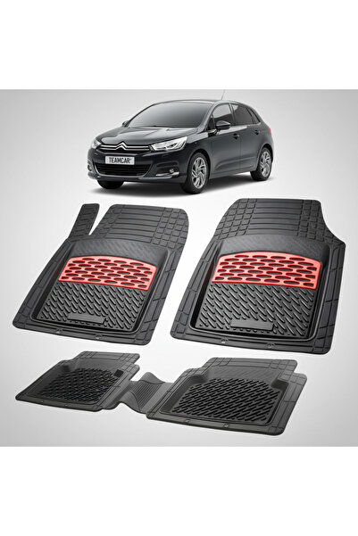 TEAMCAR Συμβατά πατάκια δαπέδου για Citroen C4 Δεύτερης Γενιάς 2010-2020 |   ...