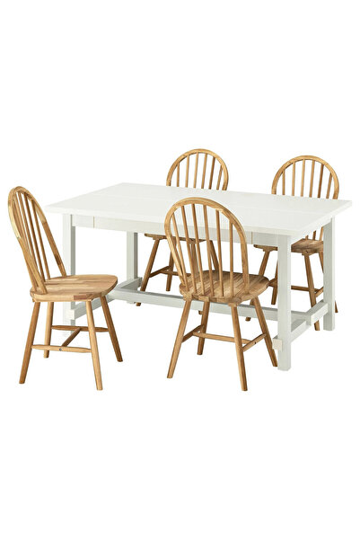 IKEA Beyaz Geniş Yemek Masası - yemek masası takımı