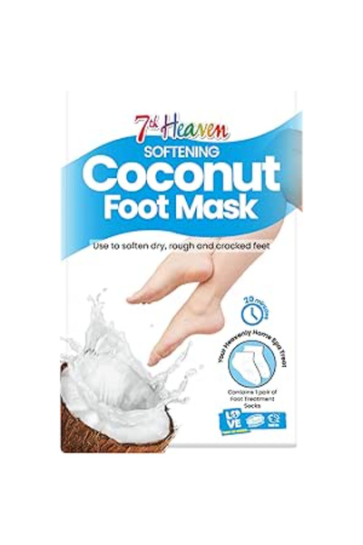 7th Heaven قناع القدمين المُنعّم بجوز الهند 2S