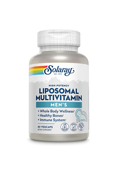 Solaray ليبوسومال مالتيفيت مين فيجكاب 60 كبسولة