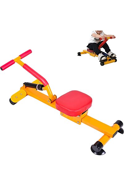 Alcoach جهاز تجديف للاطفال معدات اللياقة البدنية المنزلية من سن 4 الى 12 سنة