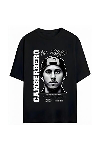 SVART WEAR Canserbero unisex majica prevelikog kroja od 100% pamuka