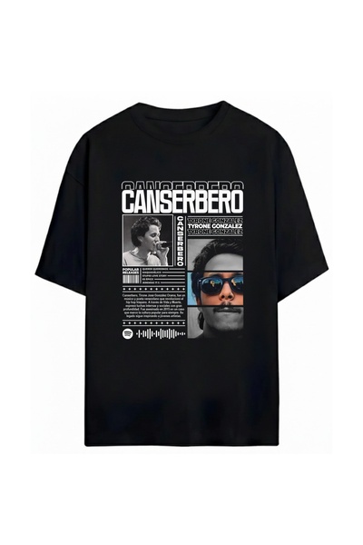 SVART WEAR Canserbero unisex majica prevelikog kroja od 100% pamuka