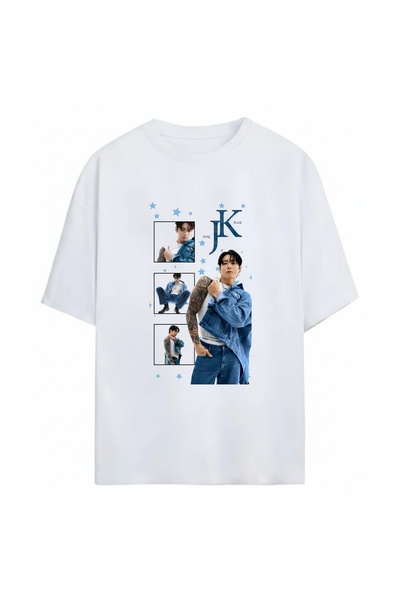 SVART WEAR Jungkook Bts Unisex Oversize %100 Pamuklu T-Shirt