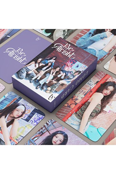 Kpop Dünyasi IVE ''Be Alright'' Σετ Καρτών Lomo με Ολογράμματα Διπλής Όψης (5...