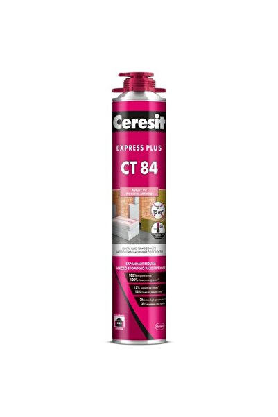 Ceresit Polyurethane adhesive CT84 Express plus gun application, 850ml, inter...