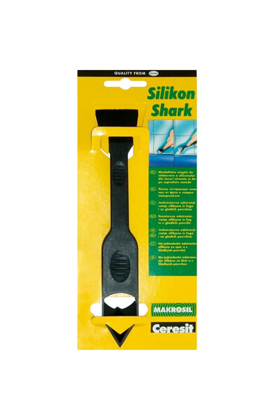 Ceresit Silicone cleaner and cutter, putty, finishing tool, black