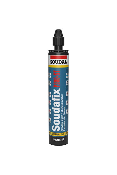 Soudal Soudafix P300-ST строително лепило, химически анкер, 300 мл, сив