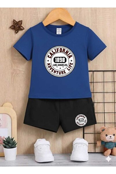 Nice Clothes ΚΑΛΟΚΑΙΡΙΝΟ ΠΑΙΔΙΚΟ ΣΕΤ ΜΠΛΟΥΖΑΚΙ-ΣΟΡΤΣ ΟΥΝΙΣΕΞ (ΣΤΡΟΓΓΥΛΗ ΣΤΑΜΠ...