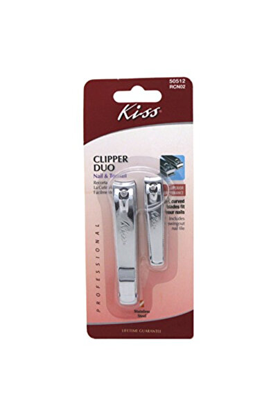 Kiss RCN02 مقص أظافر وأظافر القدمين DUO 2S