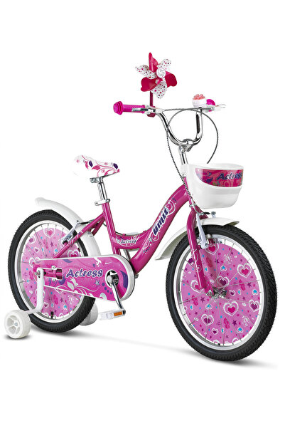 Ümit 2064 ACTRES-BMX-SEPET-V-KIZ ÇOCUK BİSİKLETİ 20 JANT PEMBE
