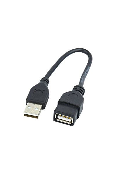 Gembird CCP-USB2-AMAF-0.15M USB 2.0 A- A-socket 0.15M cable black