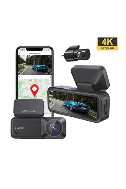 OEM Cameră auto Premium 4K Ultra HD DVR cu viziune nocturnă avansată, GPS int...
