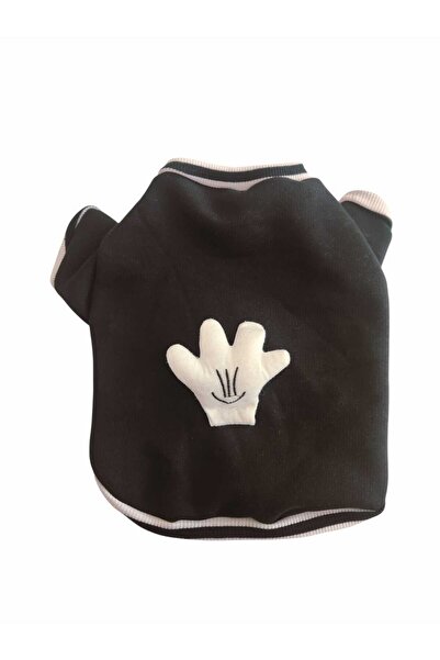 atelyu Cat Dog Outfit Black Sweatshirt