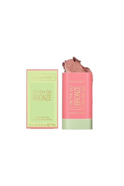 İBCCCNDC On-the-Go Bronze Tinted Moisture Stick 19g Multi-Use for Eyes Cheeks...