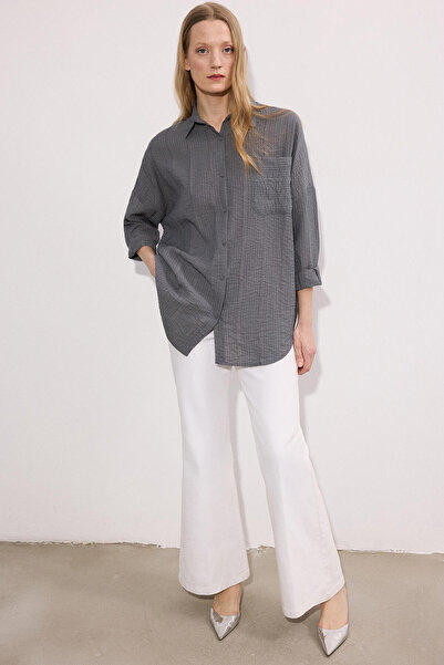 Touché Privé Oversize Shirt with Pocket