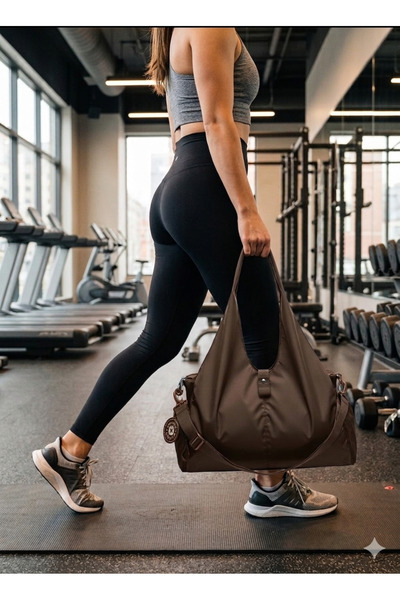 KIRASE Crinkle Fabric Waterproof Lightweight Multi-Purpose Long Strap Hobo Sh...