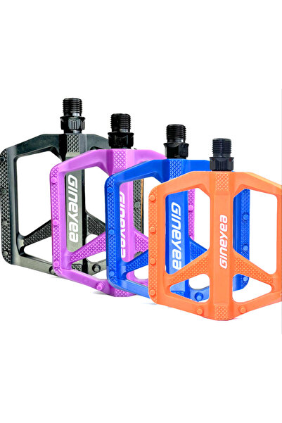 GenelTedarik Gineyea Pedal M908 Plastik Reflektörlü Trial Bmx Geniş ultra sağlam Pedal