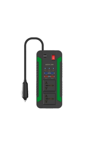 Generic 300W Multi-Port Car Power Inverter |   Digital Screen and Fast Charging