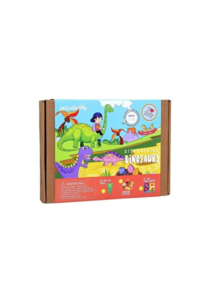 jack in the box Kit de creație 3-în-1 Descoperă Dinozaurii